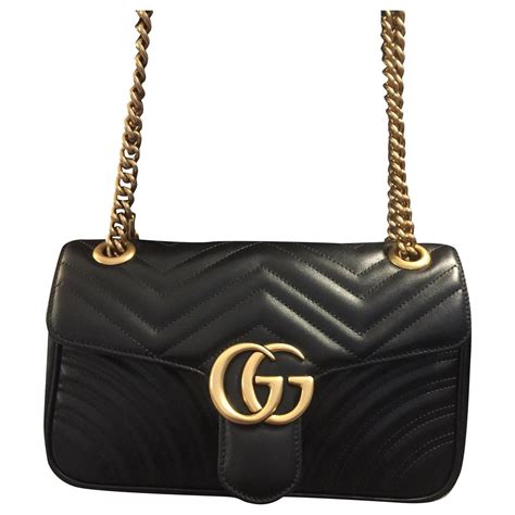 sac à main gucci noir|sacs gucci femme.